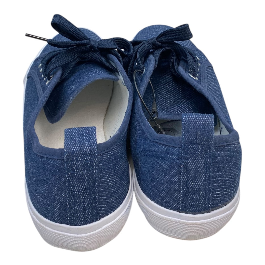 Shoes Athletic By  Cmc In Blue Denim, Size:9