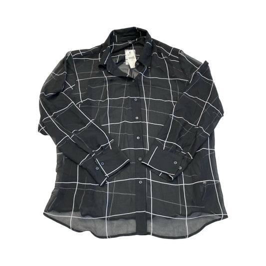 Top Ls By Lane Bryant In Black & White, Size:18