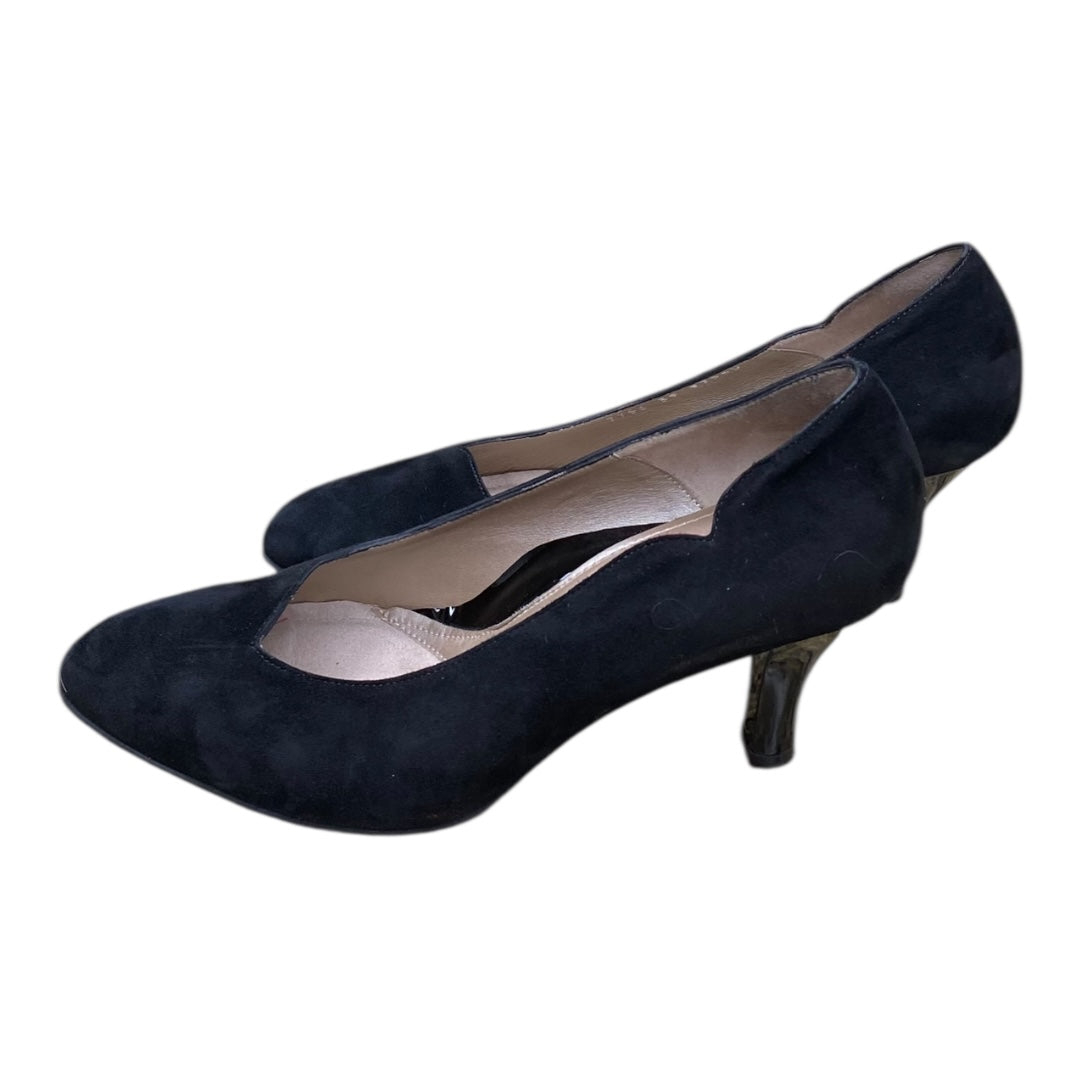 Shoes Heels Kitten By BEATIFEEL In Black, Size:8.5