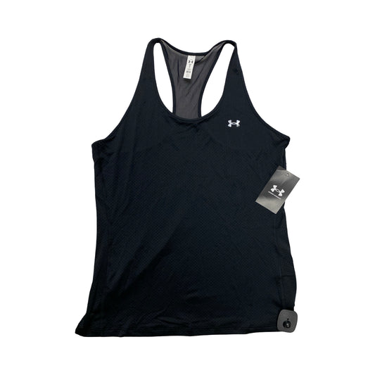 Athletic Tank Top By Under Armour In Black, Size:M