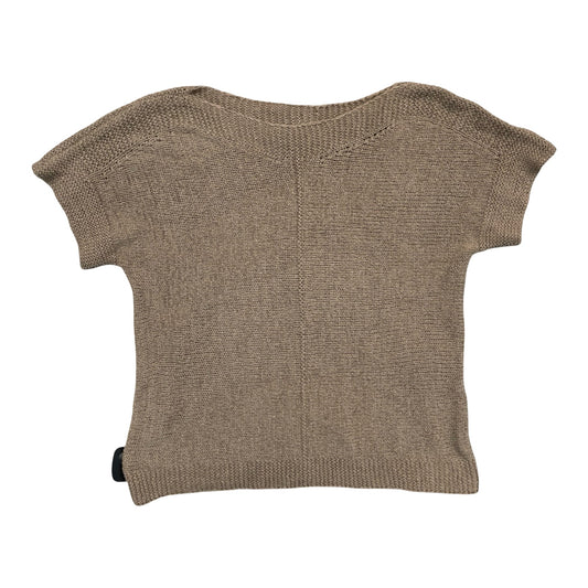 Sweater Ss By Cable And Gauge In Tan, Size:M