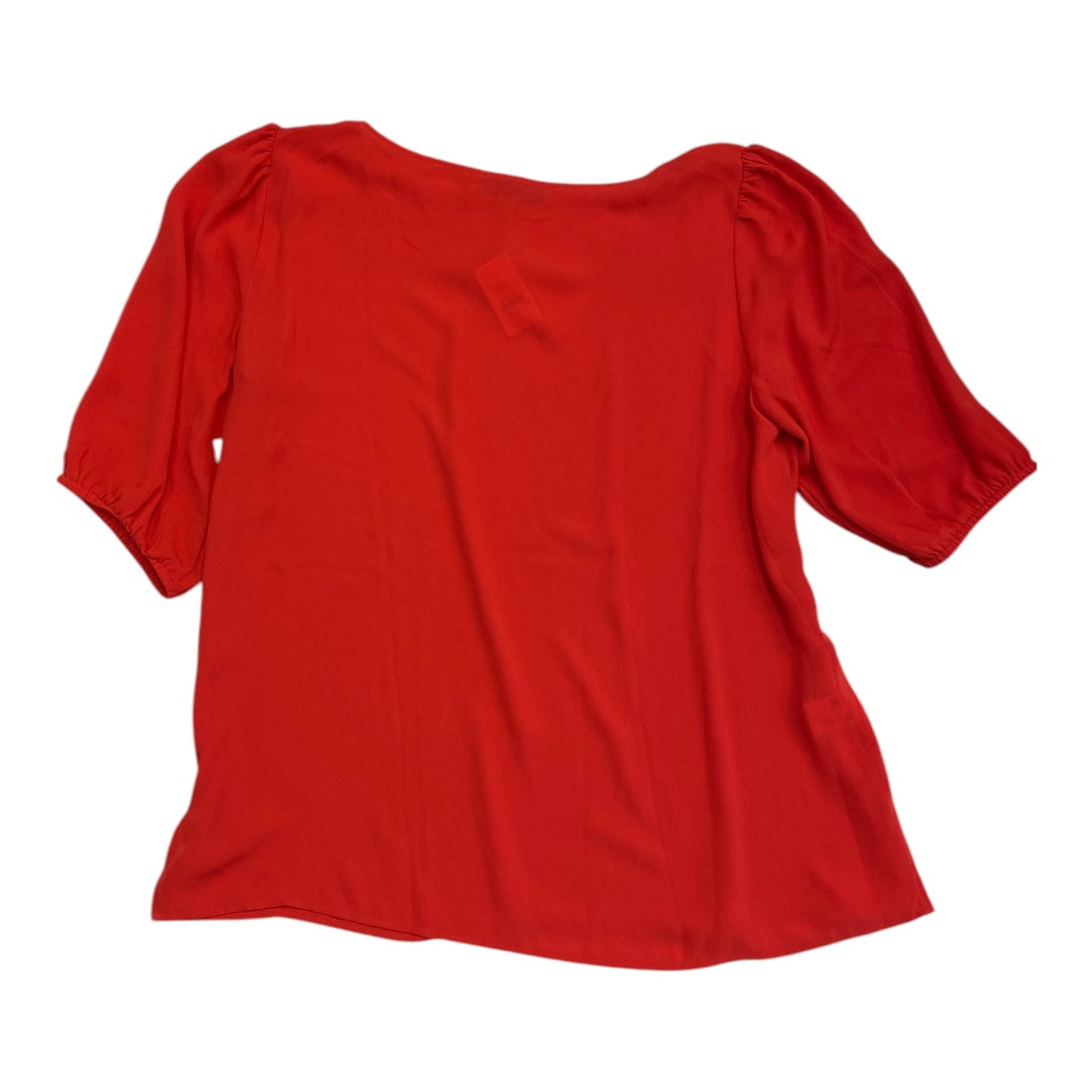 Top Ss By Loft In Orange, Size:M