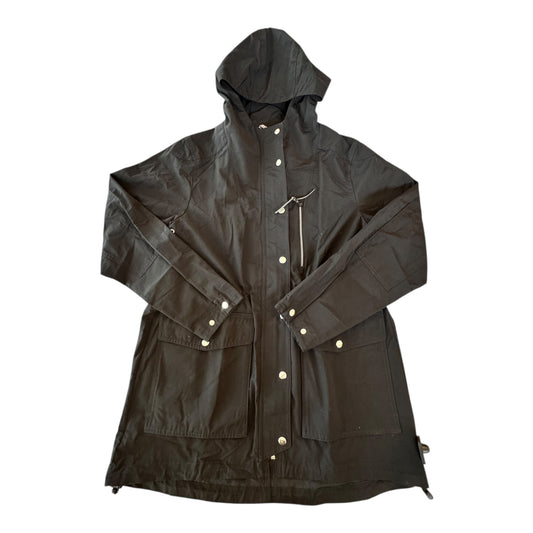 Jacket Windbreaker By J. Crew In Black, Size:S