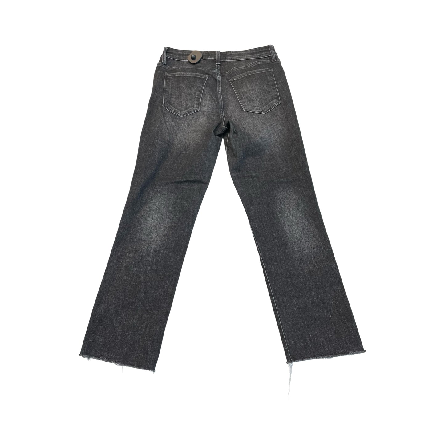 Jeans Straight By Evereve In Black Denim, Size:8