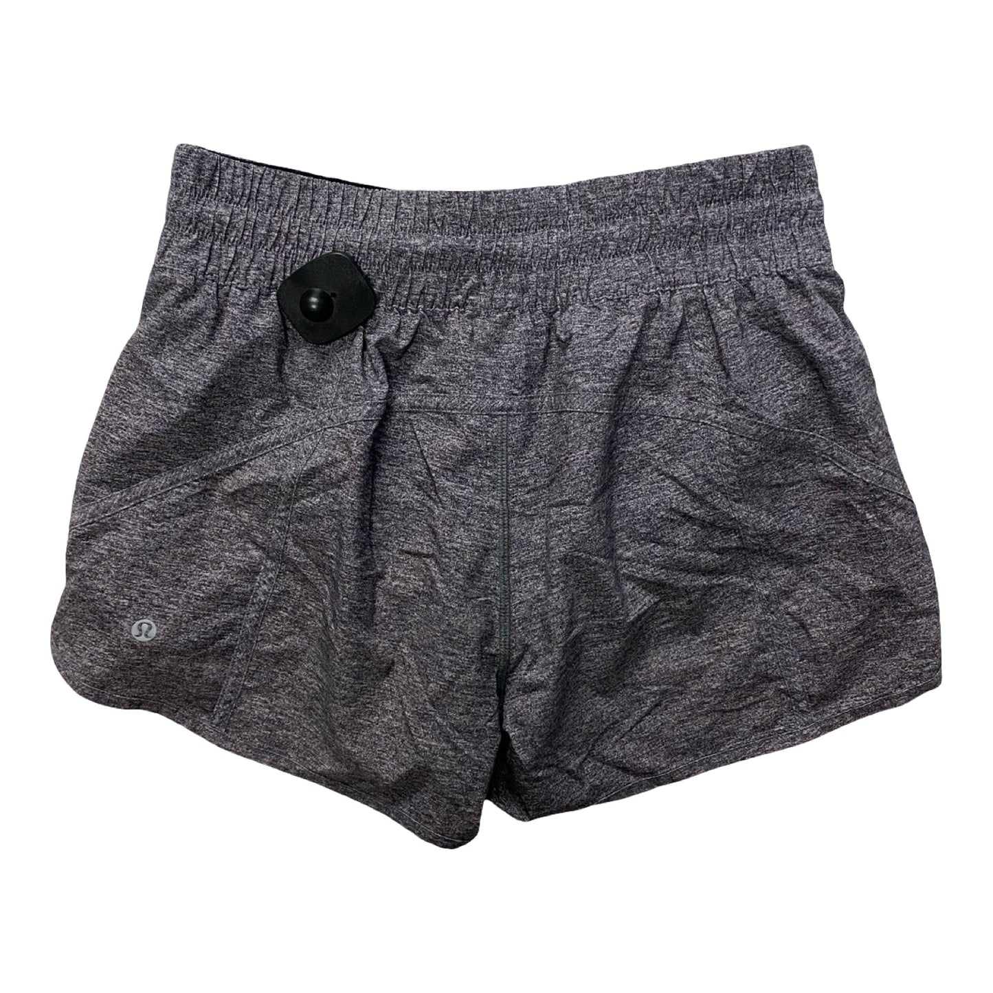 Athletic Shorts By Lululemon In Grey, Size:8