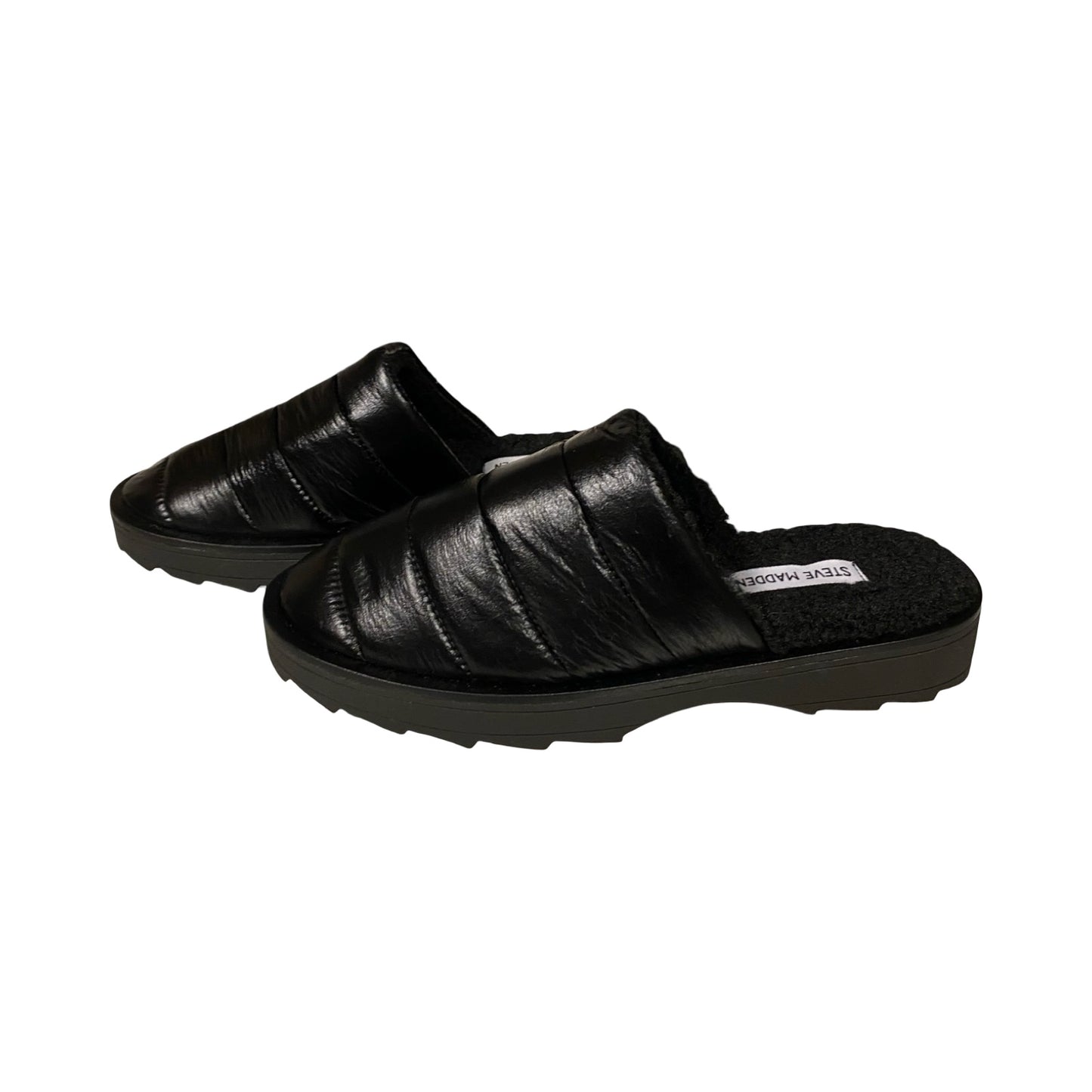 Shoes Flats By Steve Madden In Black, Size:8