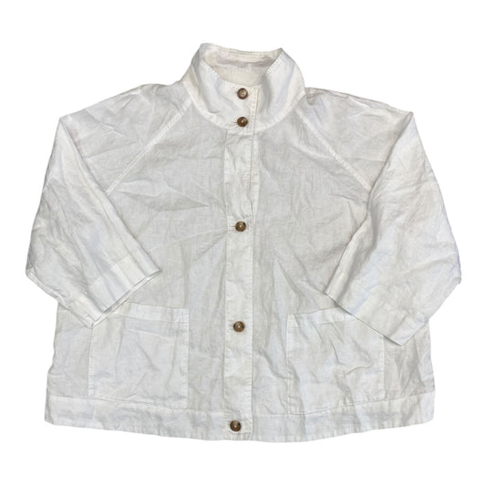 Top Ls By Pure Jill In White, Size:2X