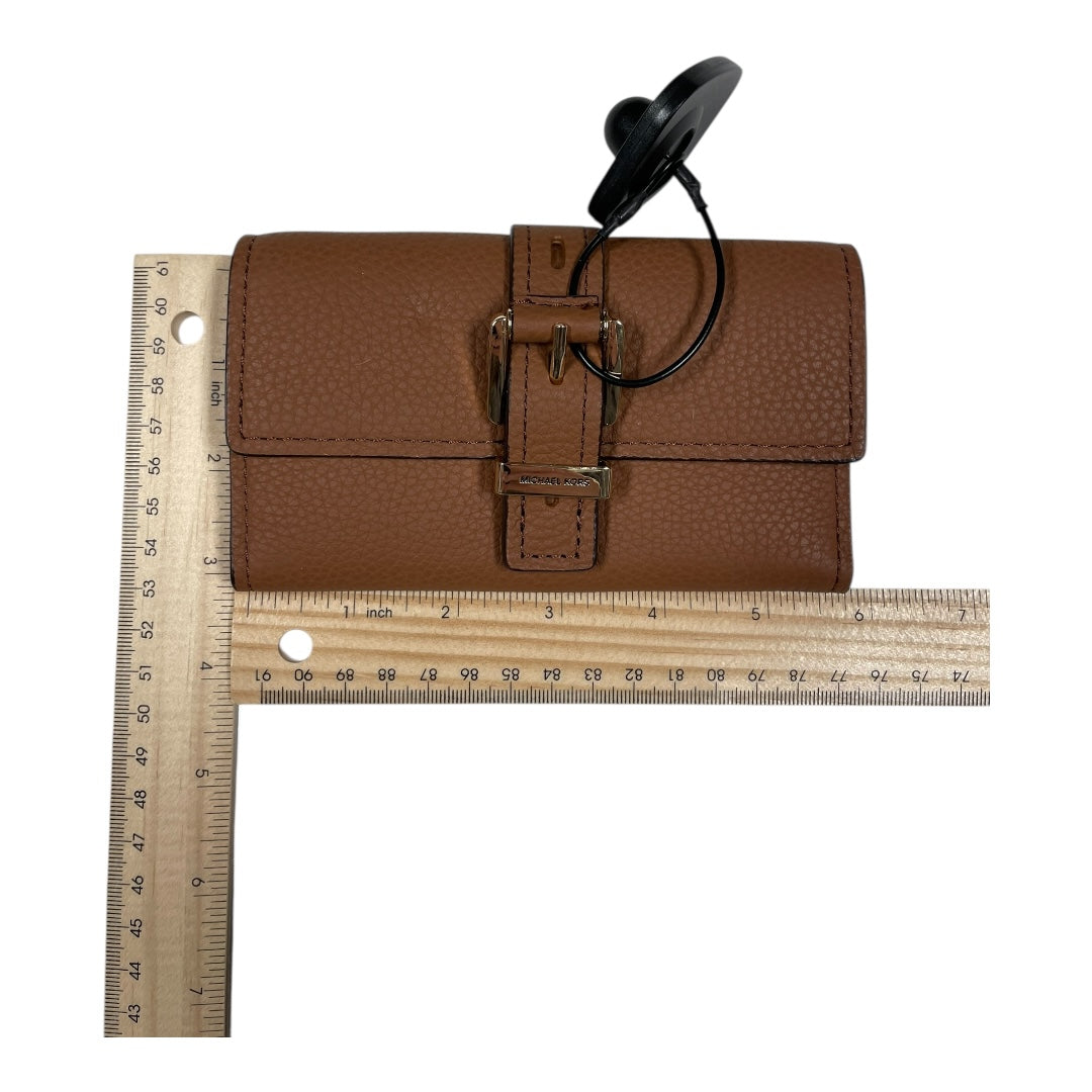 Wallet Designer By Michael Kors In Brown, Size:Small