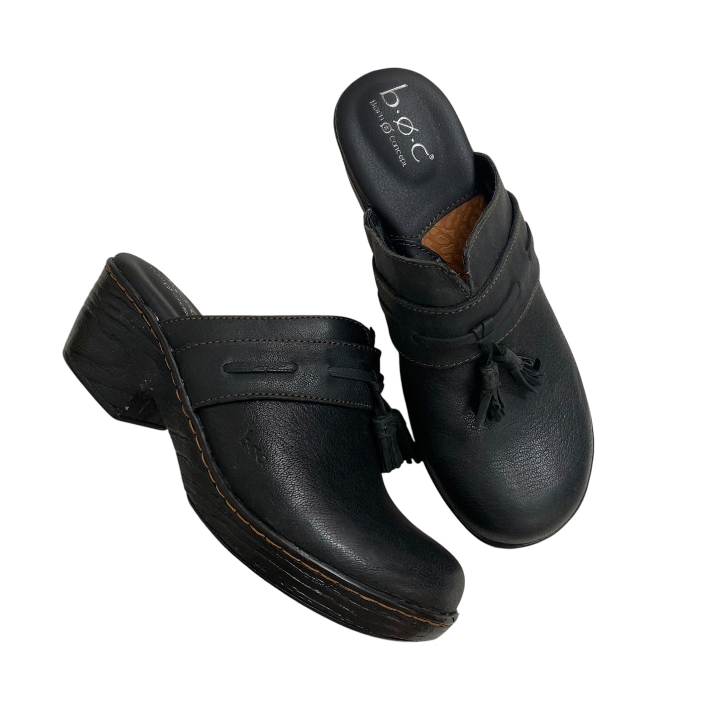 Shoes Heels Block By Boc In Black, Size:8