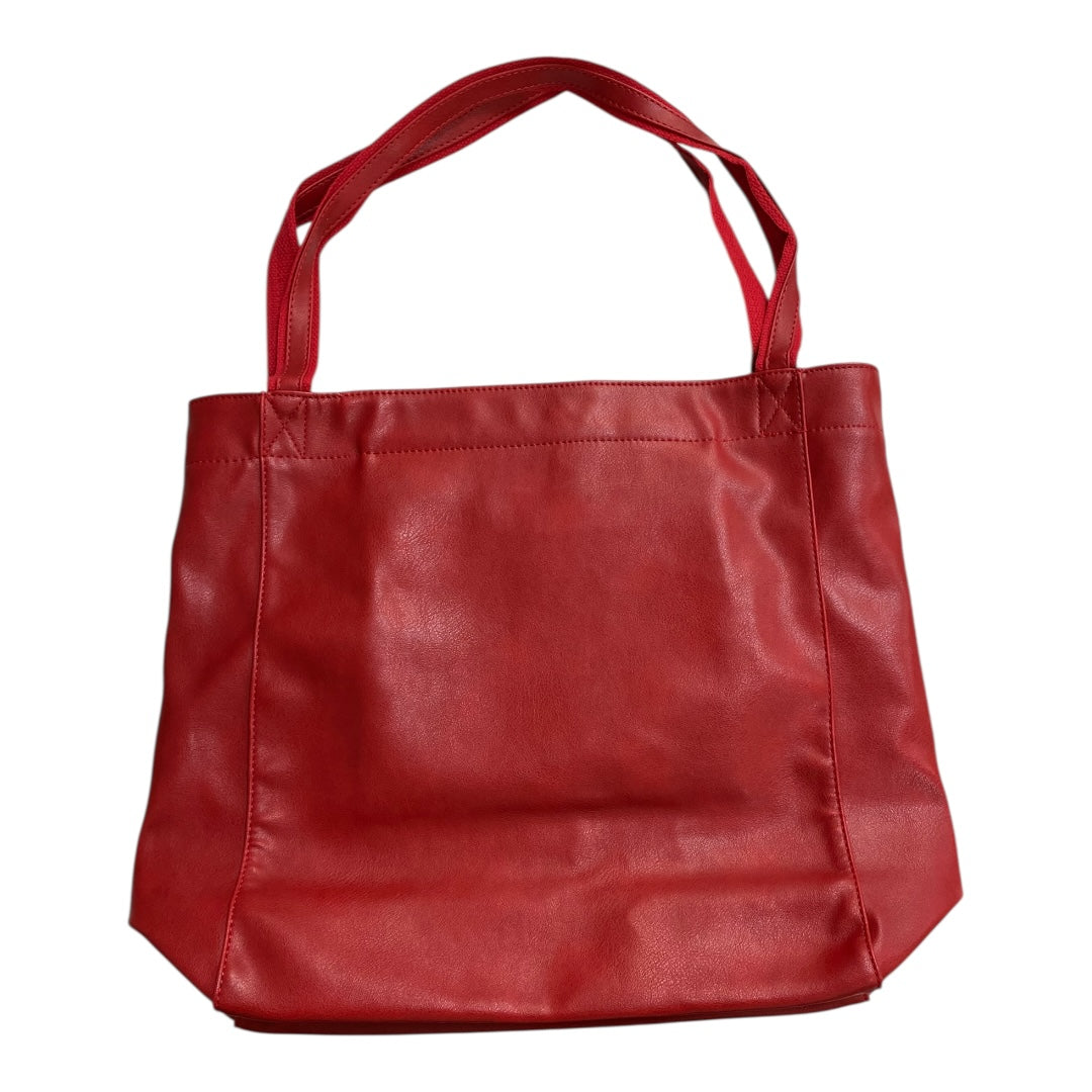 Handbag By Clothes Mentor In Red, Size:Large