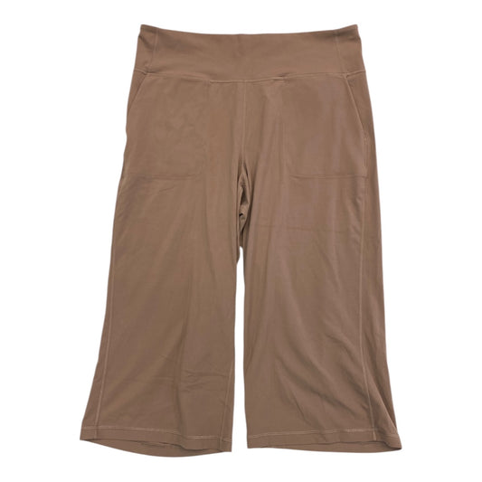 Athletic Capris By Lululemon In Brown, Size:2X