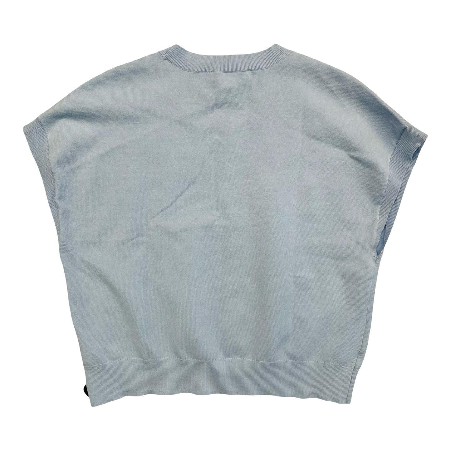 Top Sleeveless By Loft In Blue, Size:L