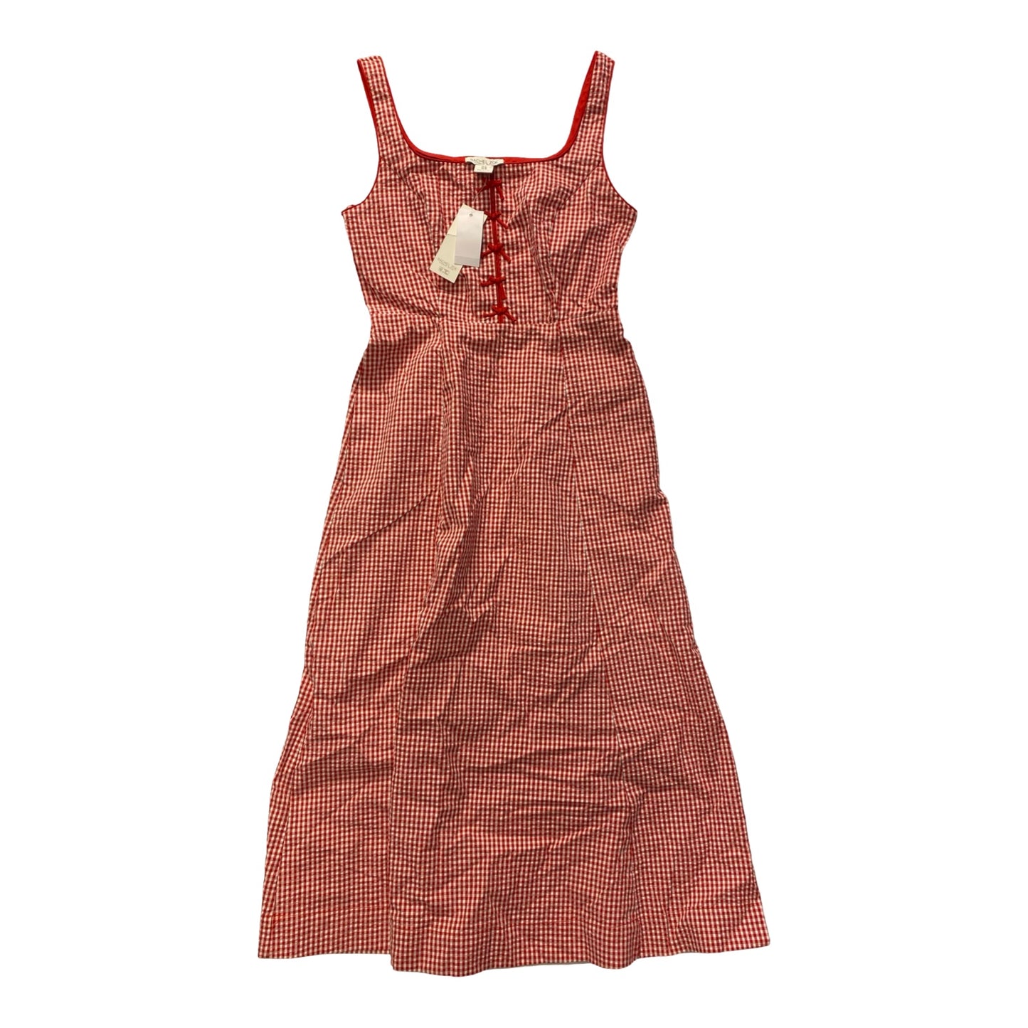 Dress Casual Midi By Rachel Zoe In Checkered Pattern, Size:8