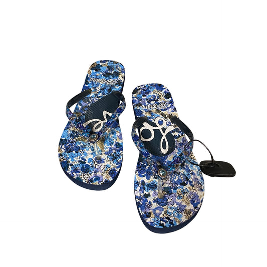 Sandals Designer By Brighton In Blue, Size:8