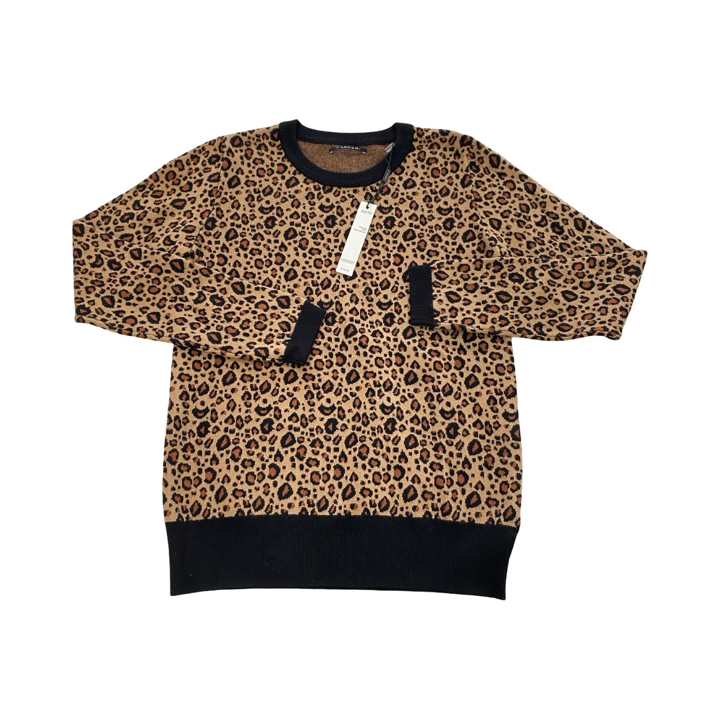 Sweater By T Tahari In Animal Print, Size:Xs