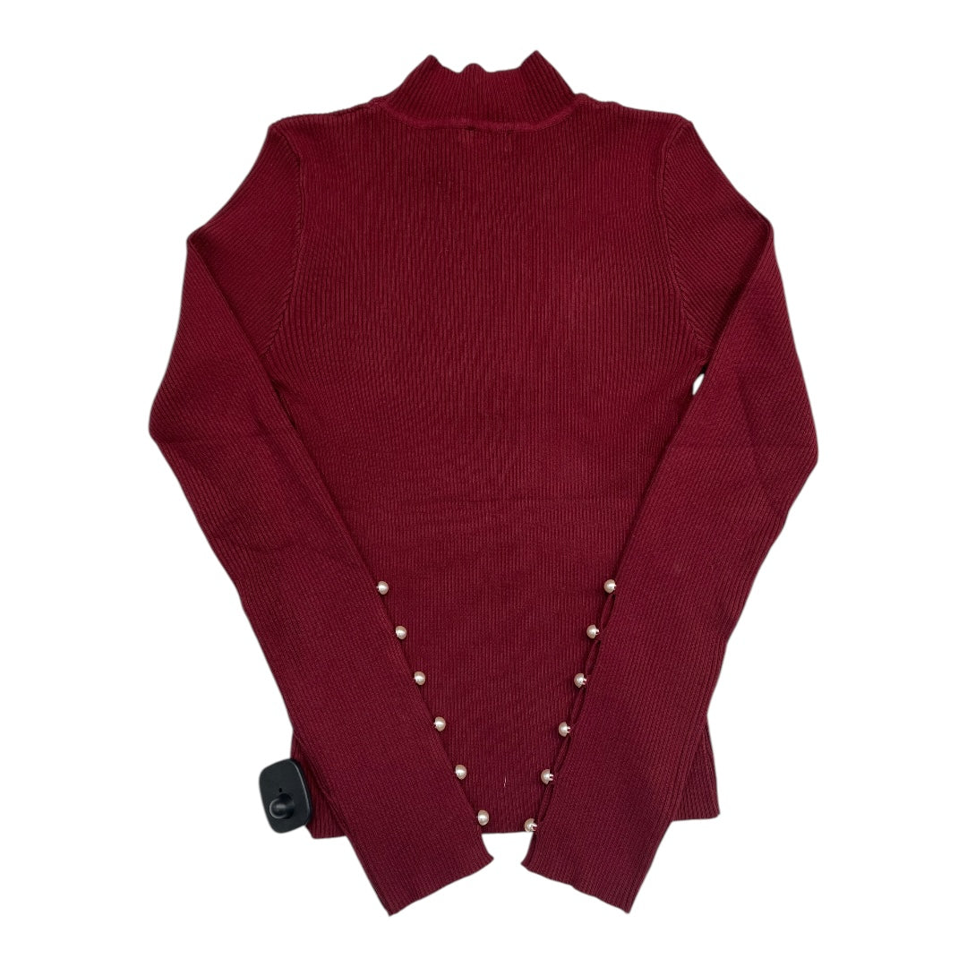 Sweater By the workshop In Maroon, Size:L