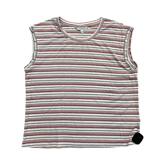 Top Ss By Liverpool In Striped Pattern, Size:M