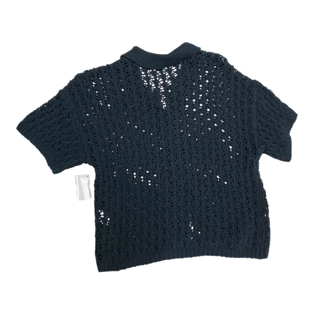 Sweater Ss By Lucky Brand In Black, Size:Xs