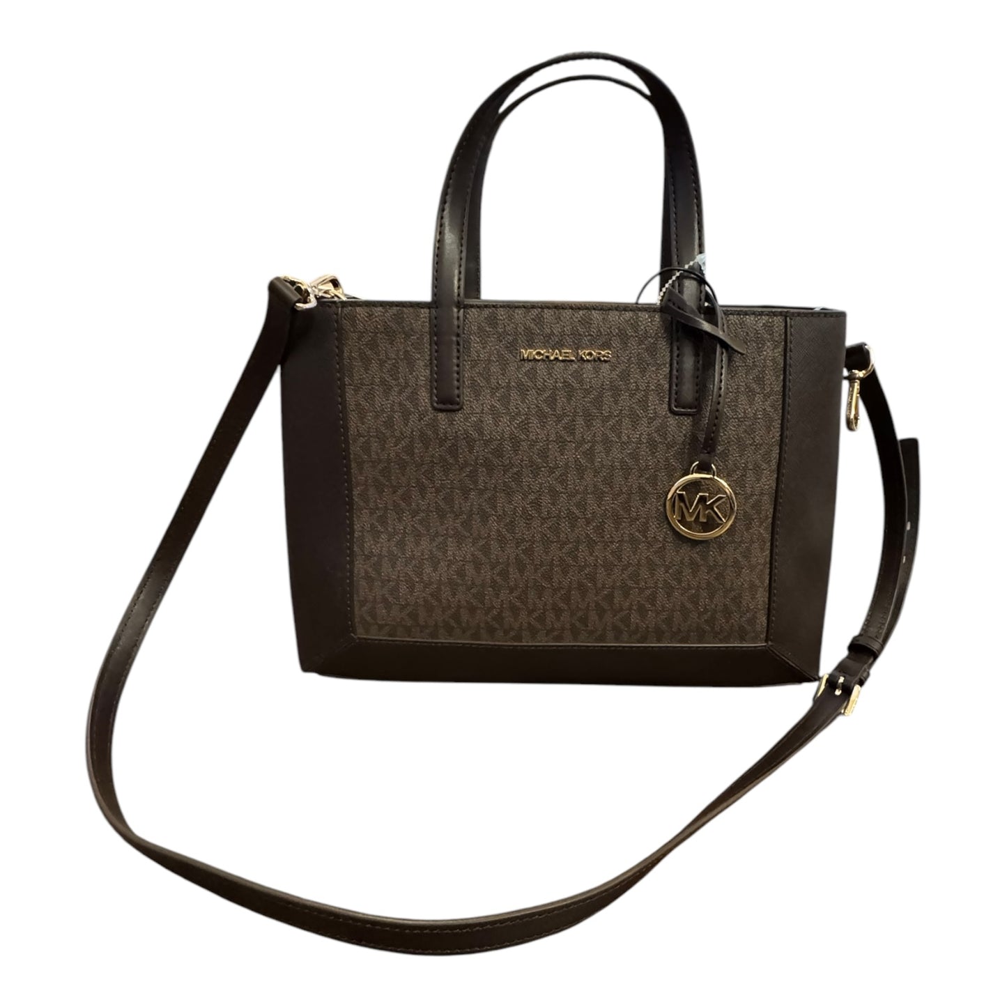 Handbag Designer By Michael Kors In Brown, Size:Medium