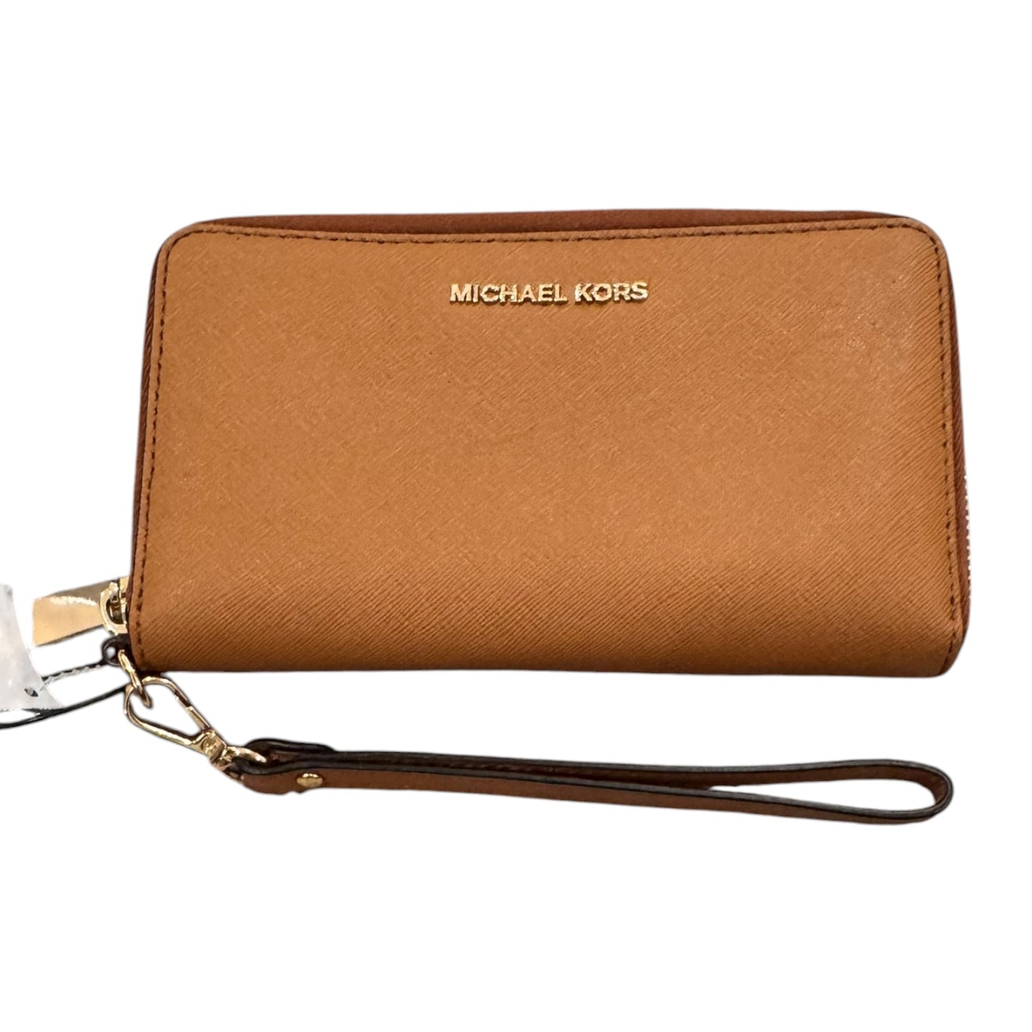 Wristlet Designer By Michael Kors In Brown, Size:Medium