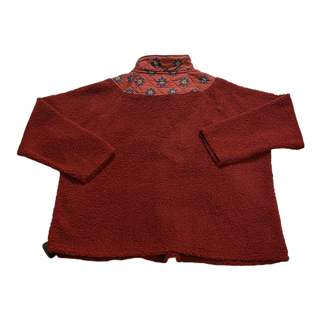 Jacket Fleece By Vera Bradley In Red, Size:Xl