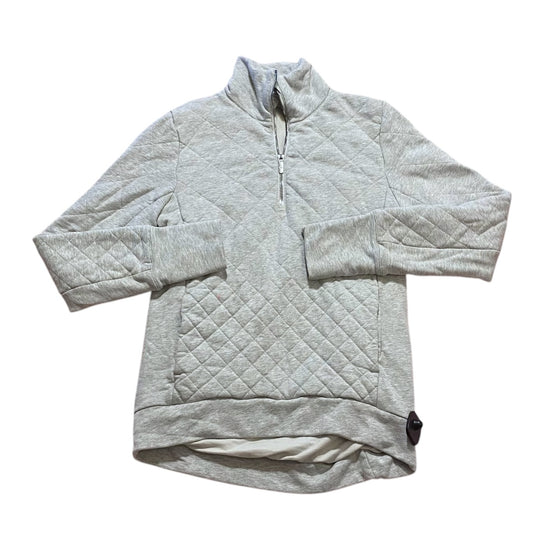 Athletic Sweatshirt Collar By Lululemon In Grey, Size:6
