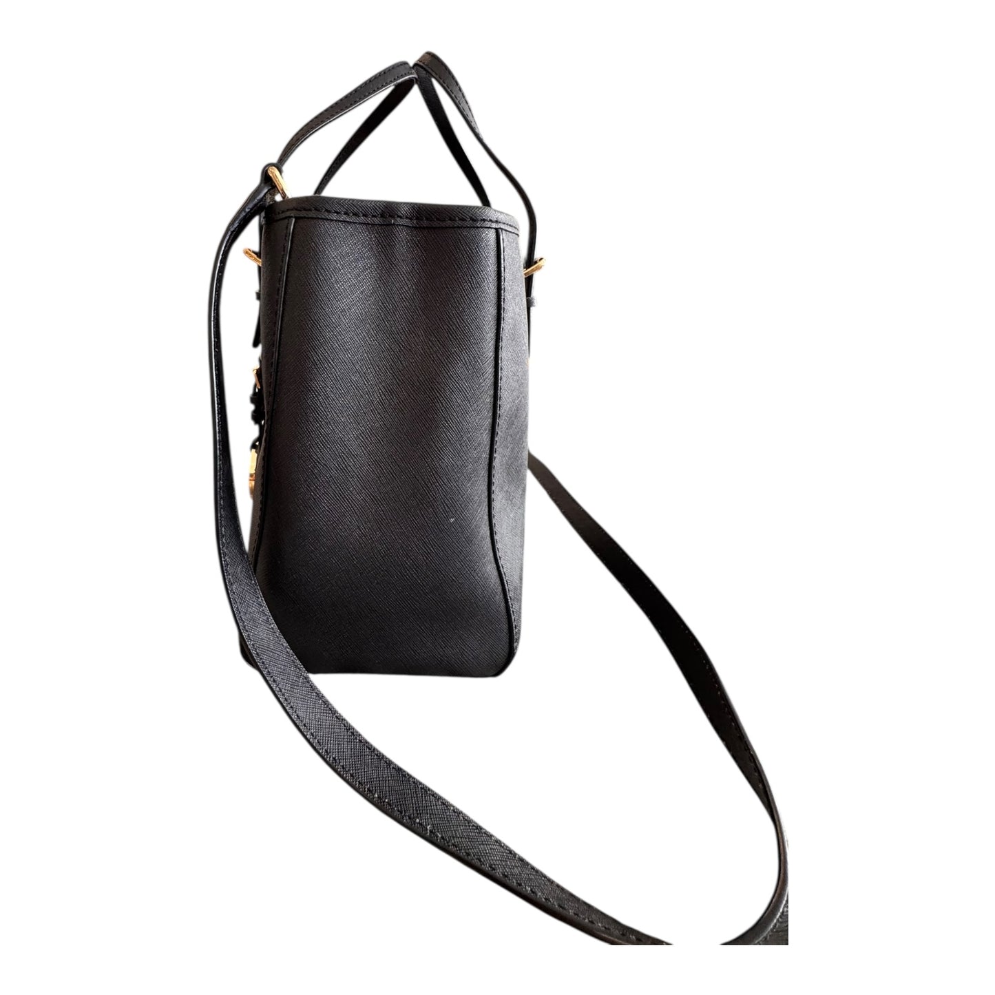 Handbag Designer By Michael Kors In Black, Size:Medium