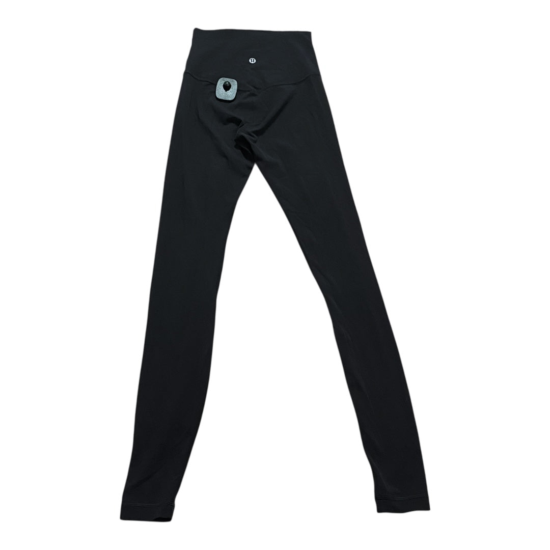 Athletic Leggings By Lululemon In Black, Size:0