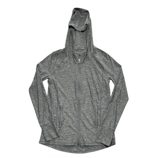 Athletic Jacket By Athleta In Grey, Size:Xs