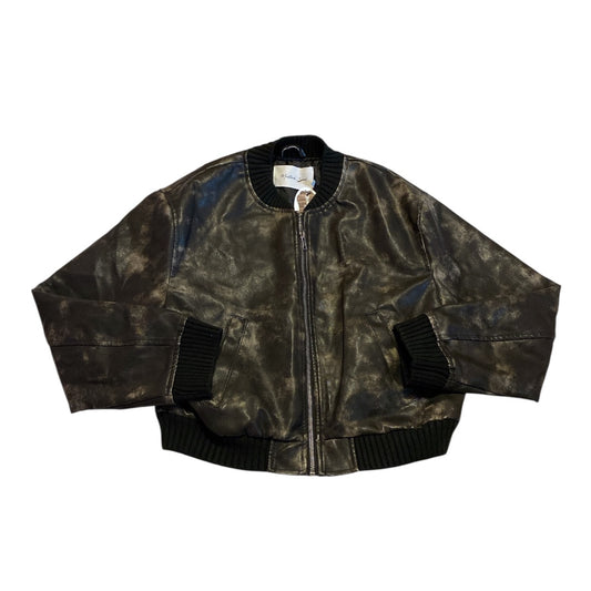 Jacket Moto By Mustard Seed In Multi, Size:S