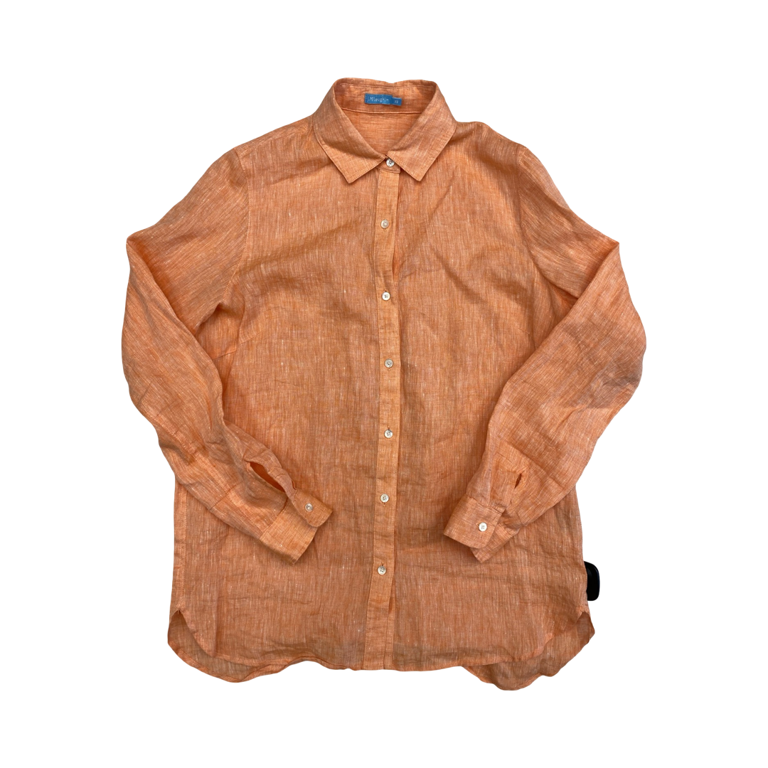 Top Ls By J H Collectibles In Orange, Size:Xs