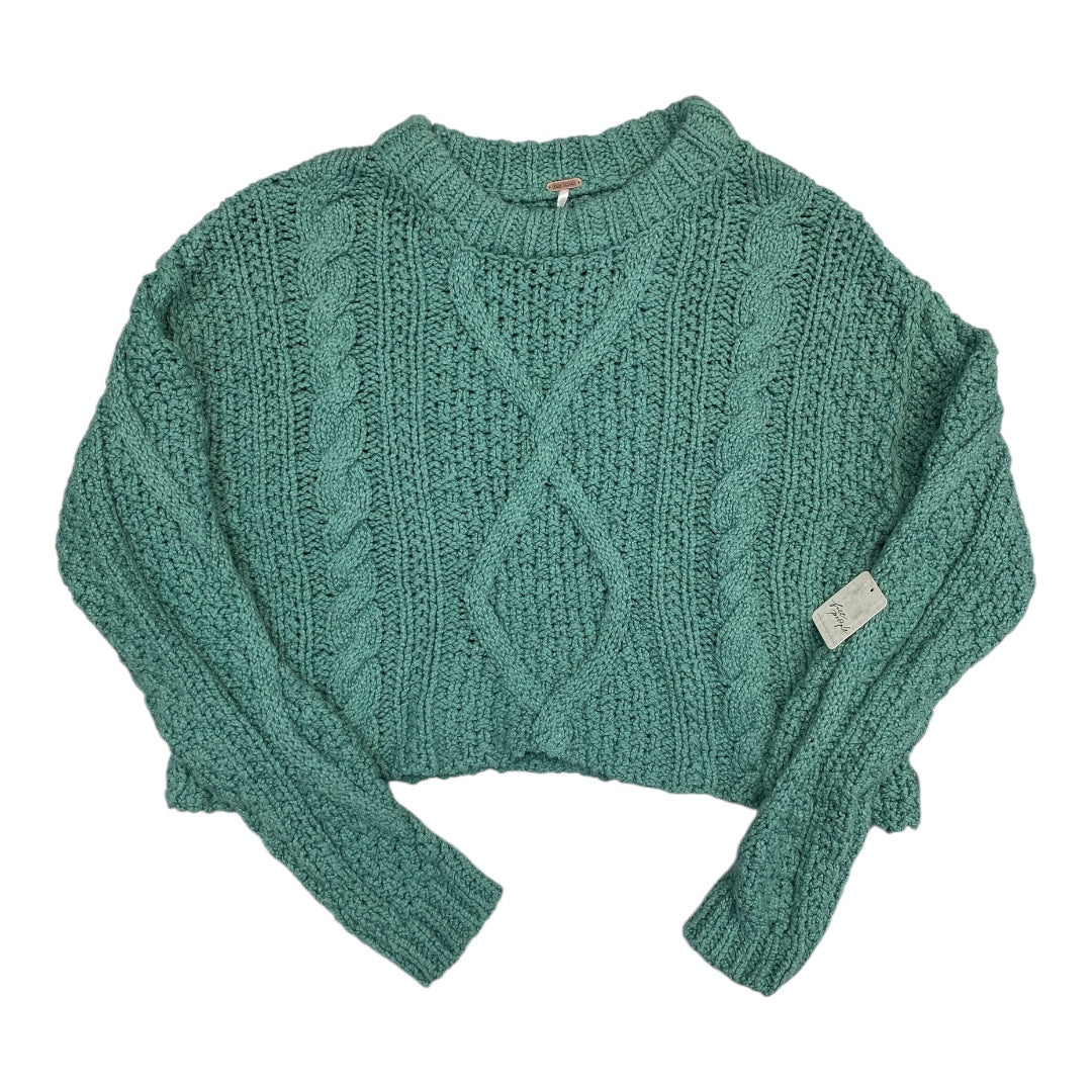 Sweater By Free People In Green, Size:S