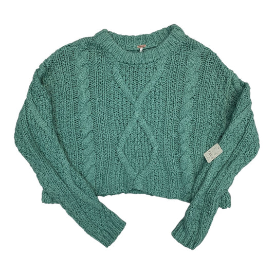 Sweater By Free People In Green, Size:S