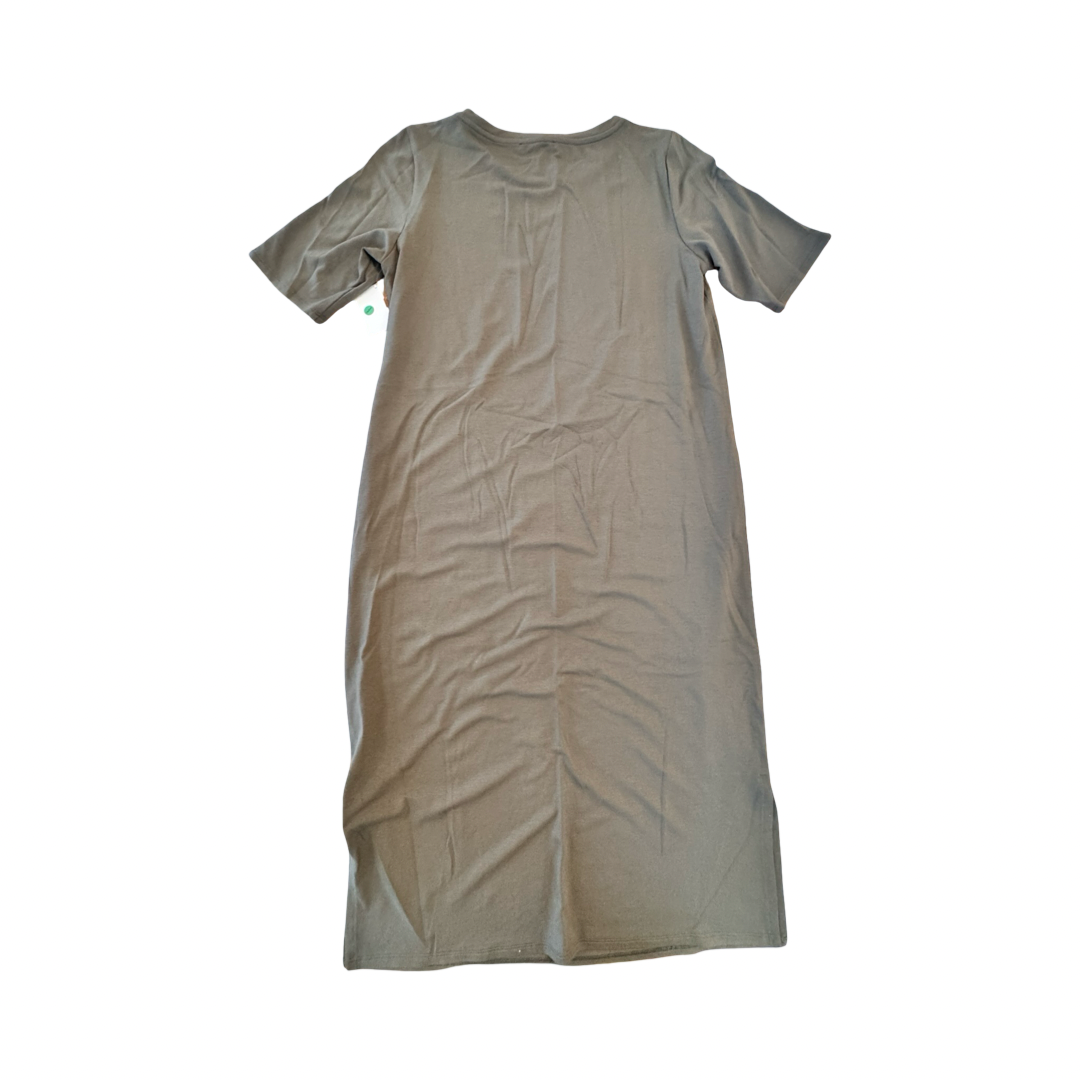 Dress Designer By Eileen Fisher In Green, Size:Sp