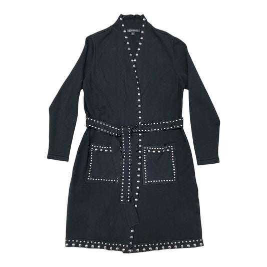 Sweater Cardigan By Inc In Black, Size:L