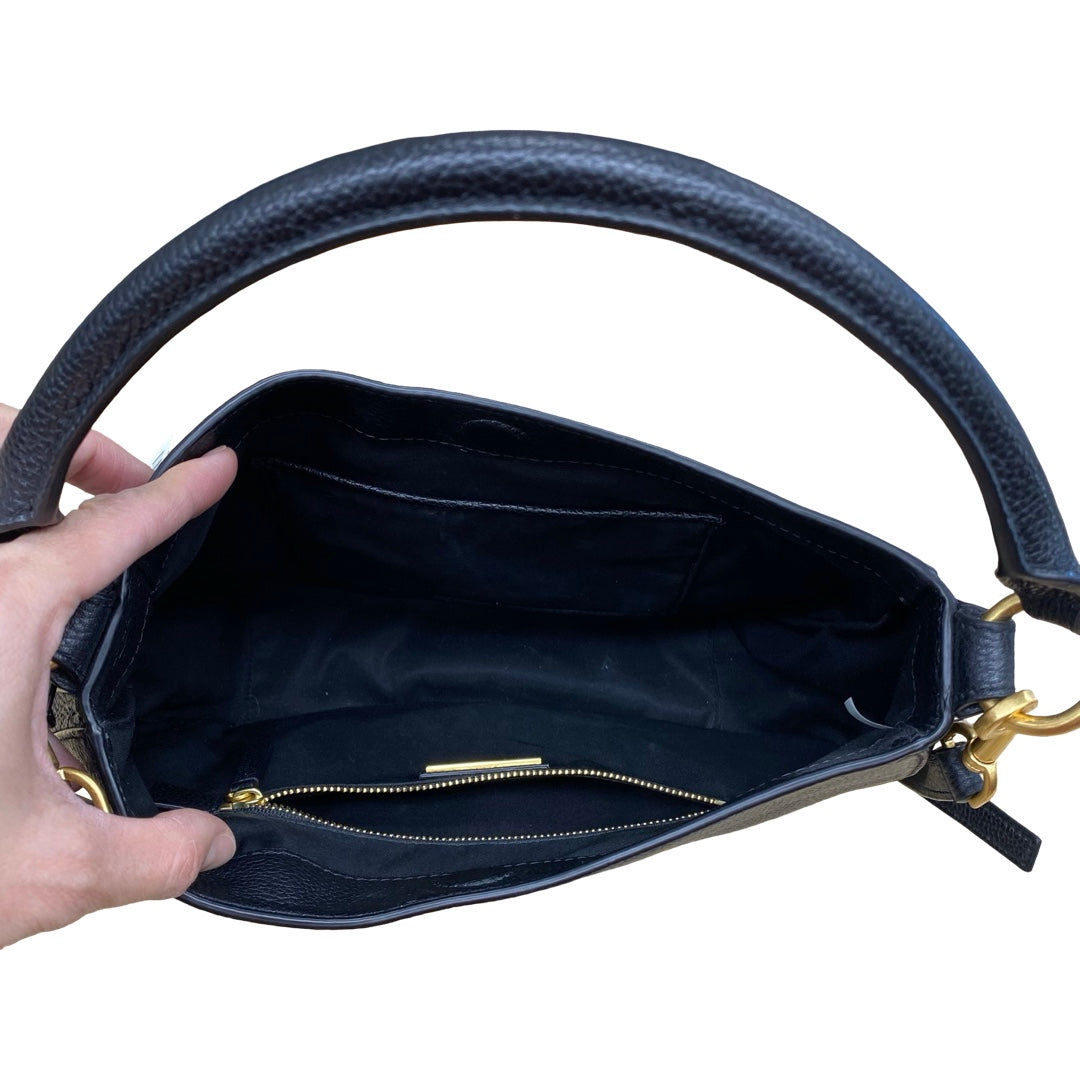 Handbag Designer By Tory Burch In Black, Size:Medium