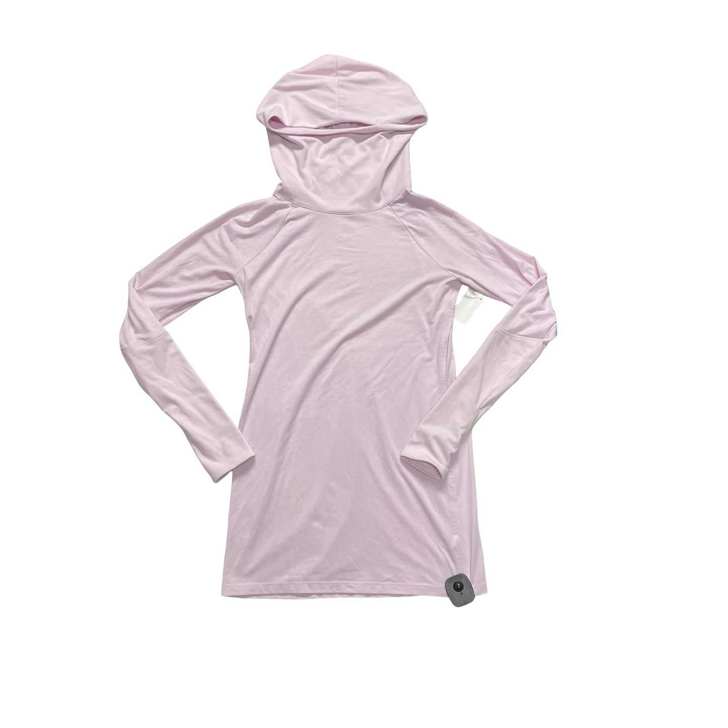 Athletic Top Ls Hoodie By Athleta In Pink, Size:Xs
