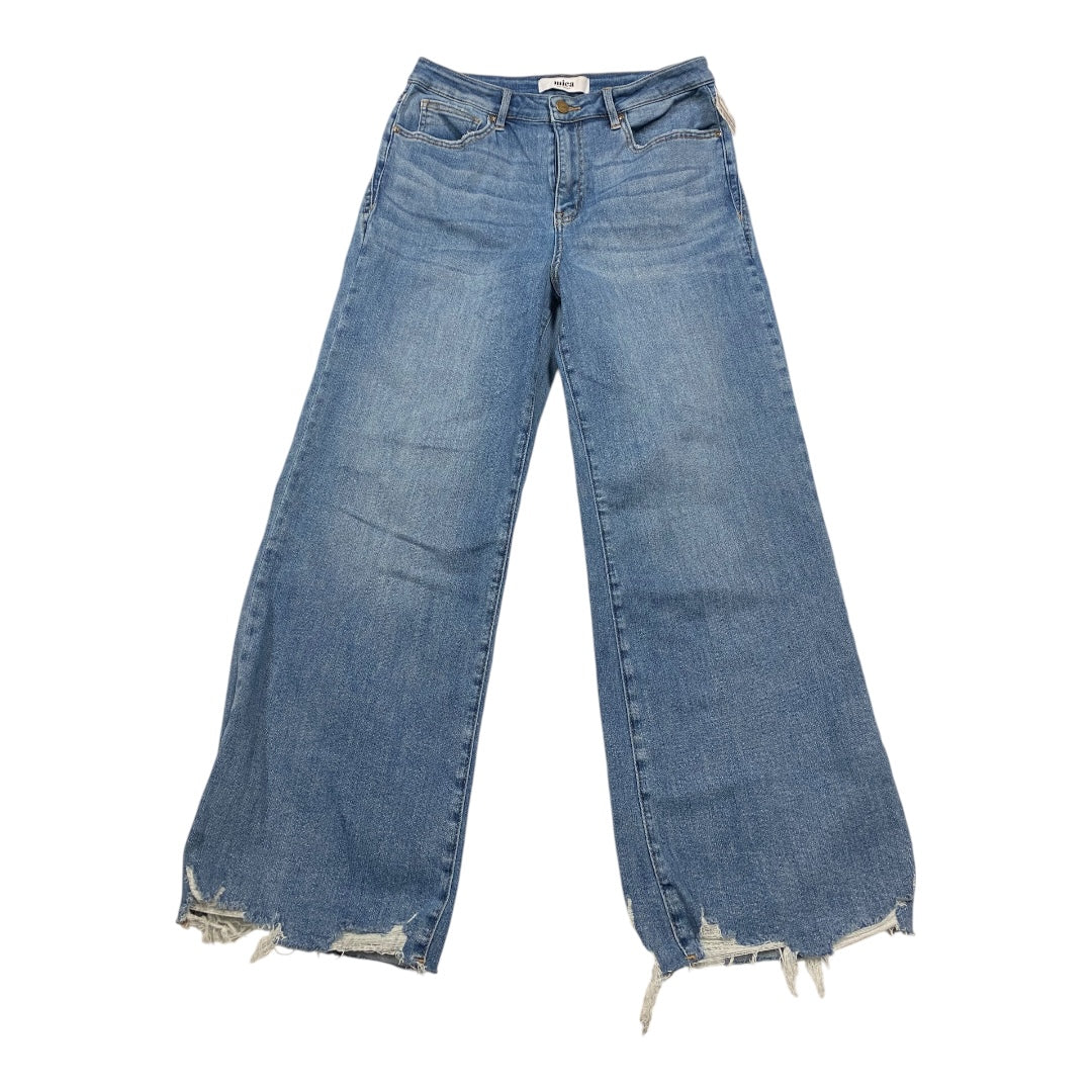 Jeans Wide Leg By  Cmc In Blue Denim, Size:8