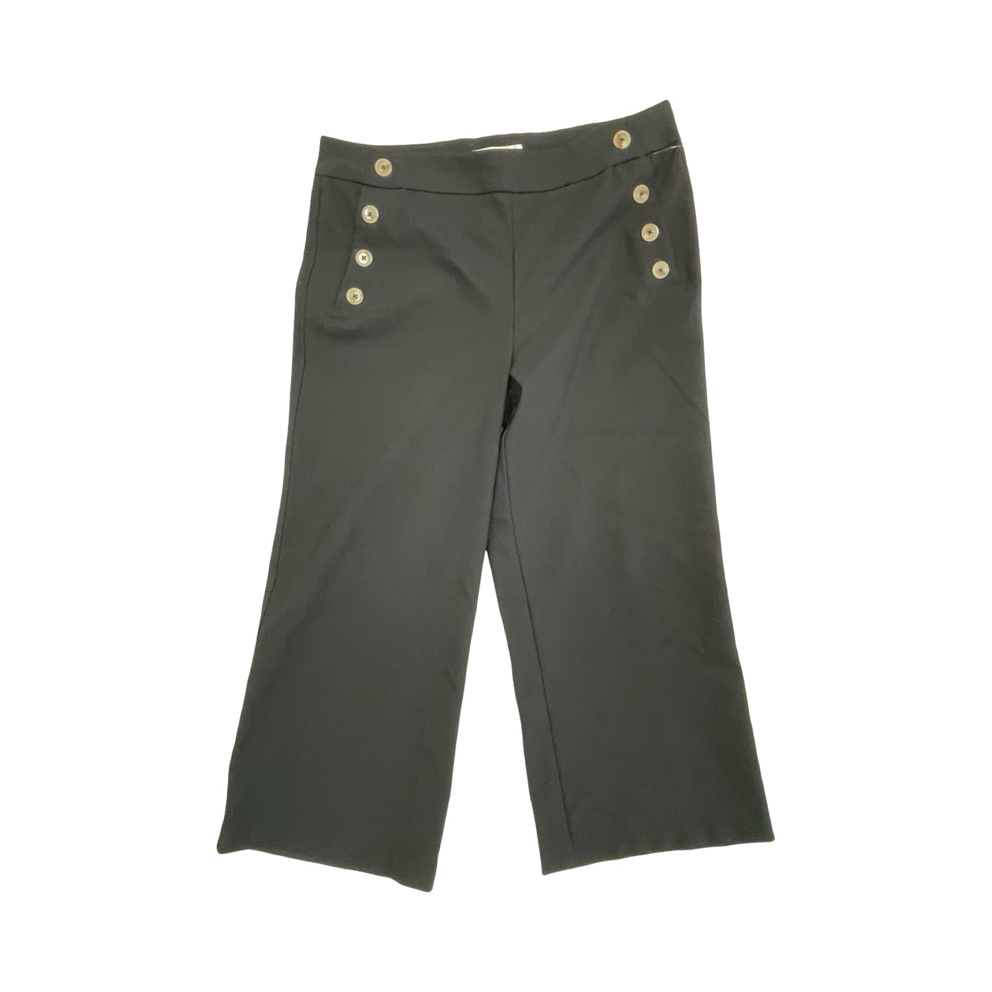 Pants Wide Leg By Cmc In Black, Size:L