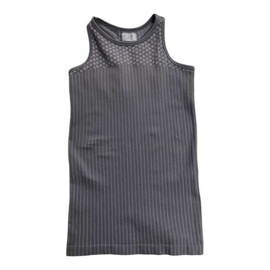 Athletic Tank Top By Athleta In Grey & White, Size:Xs