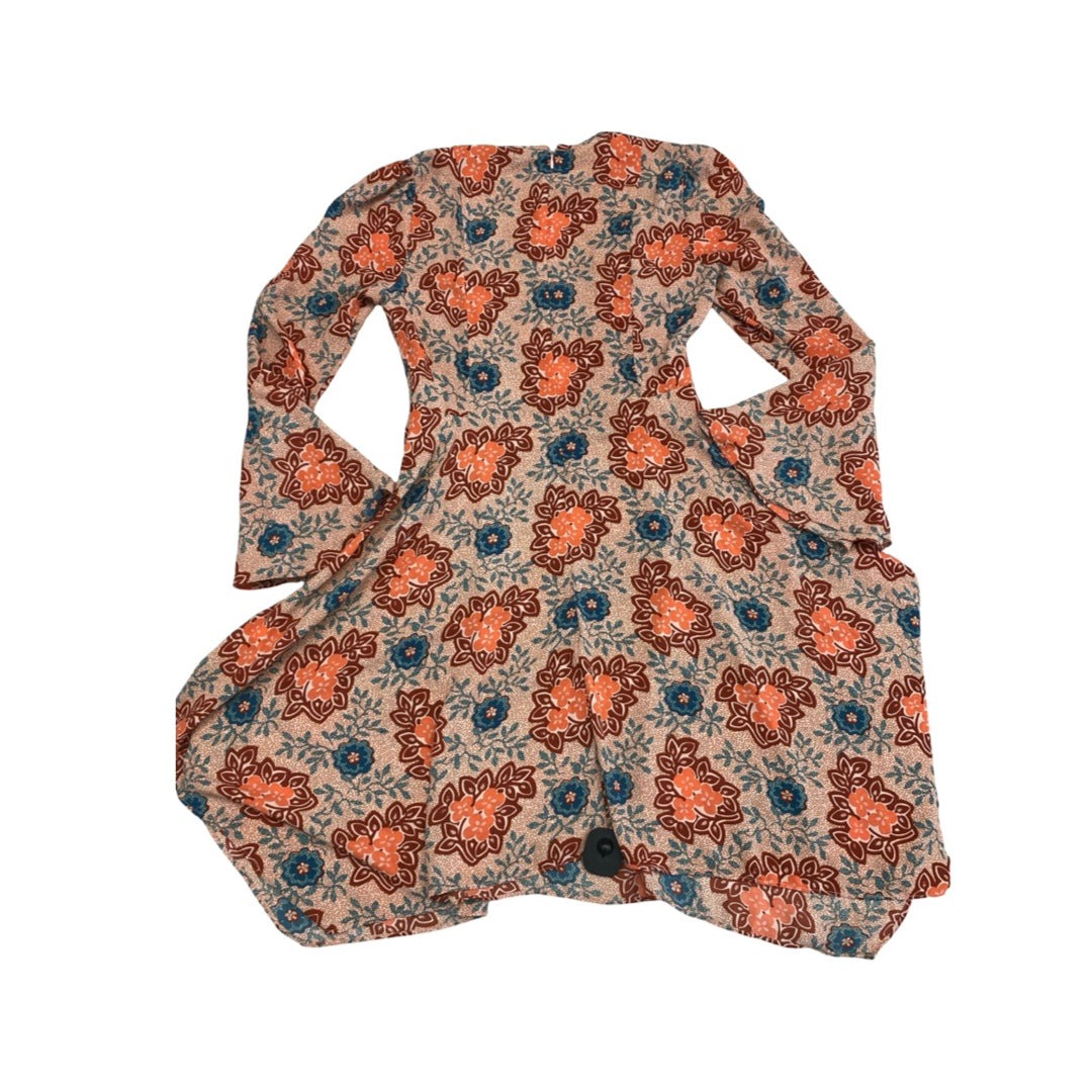 Dress Casual Midi By 1.State In Floral Print, Size:S