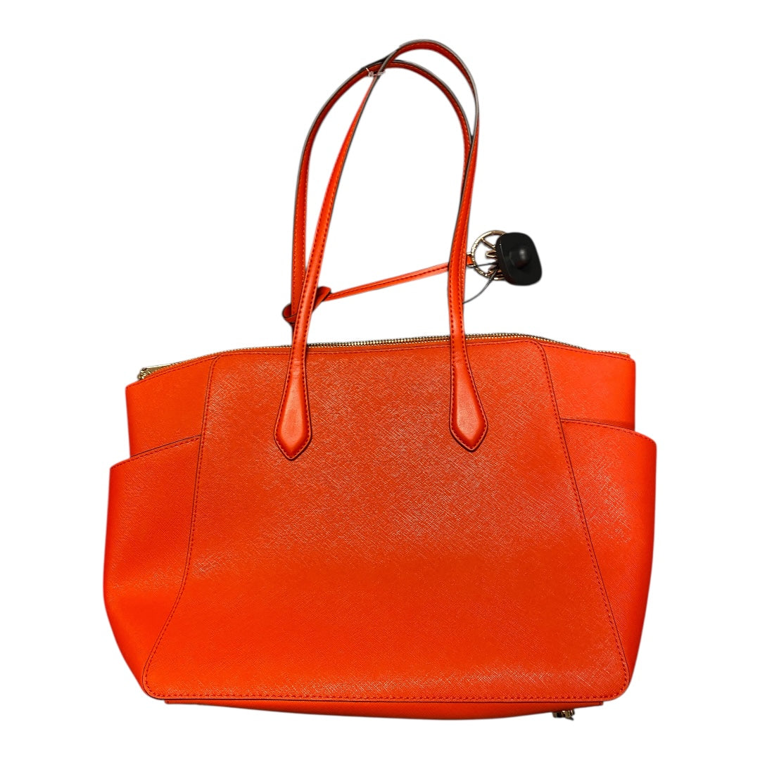 Handbag Designer By Michael Kors In Orange, Size:Medium