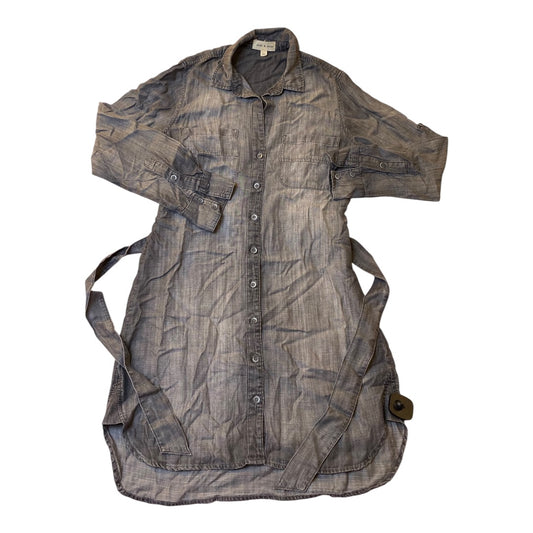 Dress Casual Midi By Cloth & Stone In Grey, Size:Xs