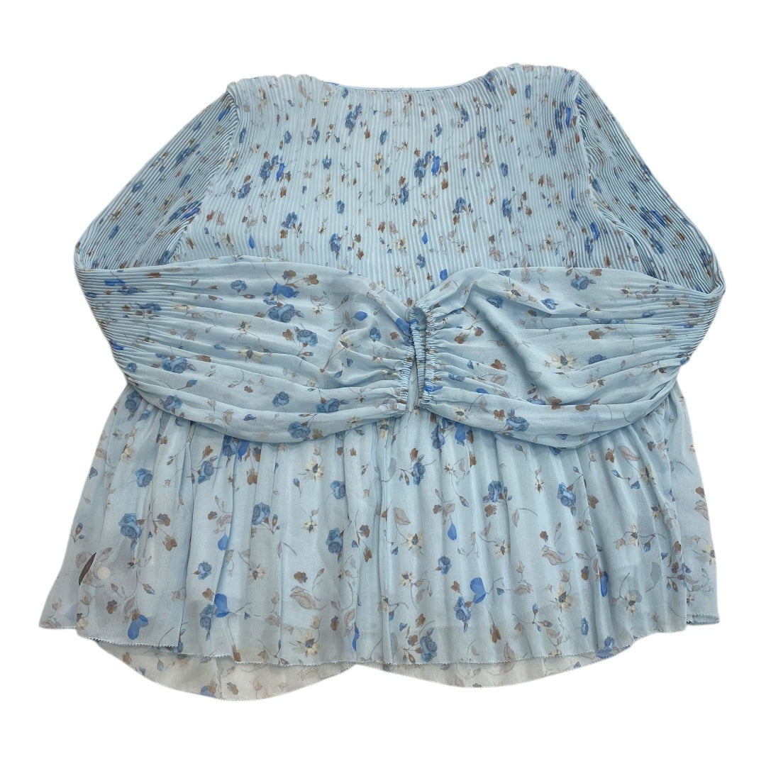 Top Ls By Wilfred In Blue, Size:L