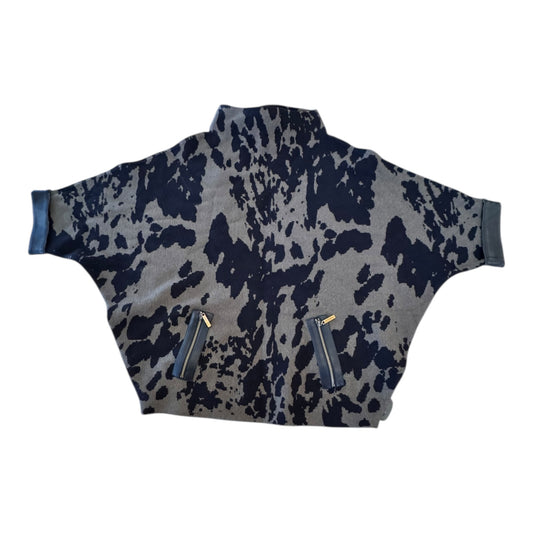 Sweater By Joseph Ribkoff In Black & Green, Size:S