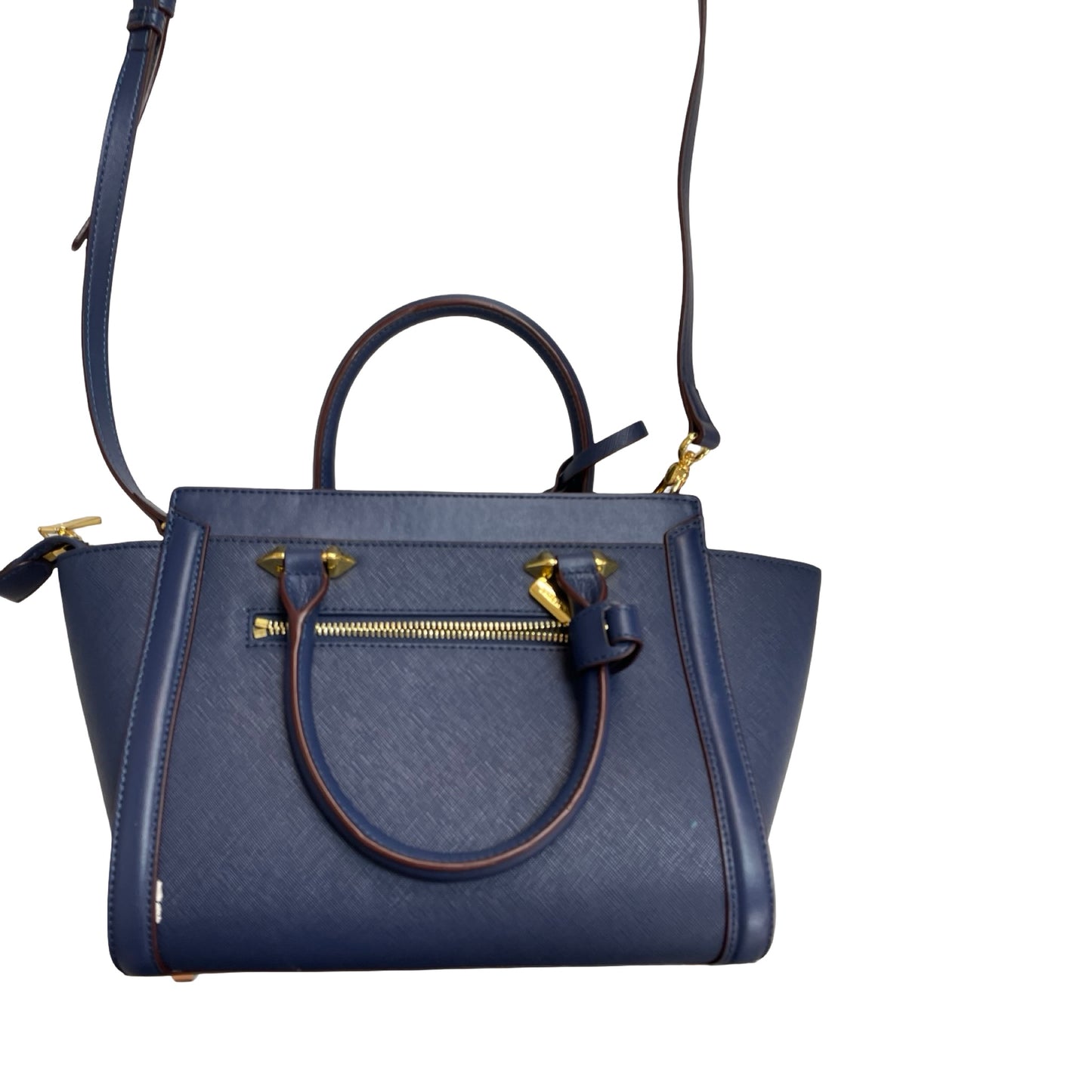 Handbag By Lafestin In Blue, Size:Medium