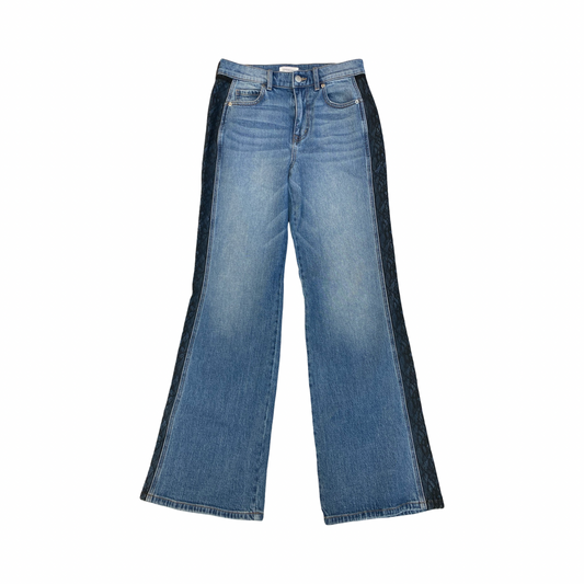 Jeans Straight By Evereve In Blue Denim, Size:6