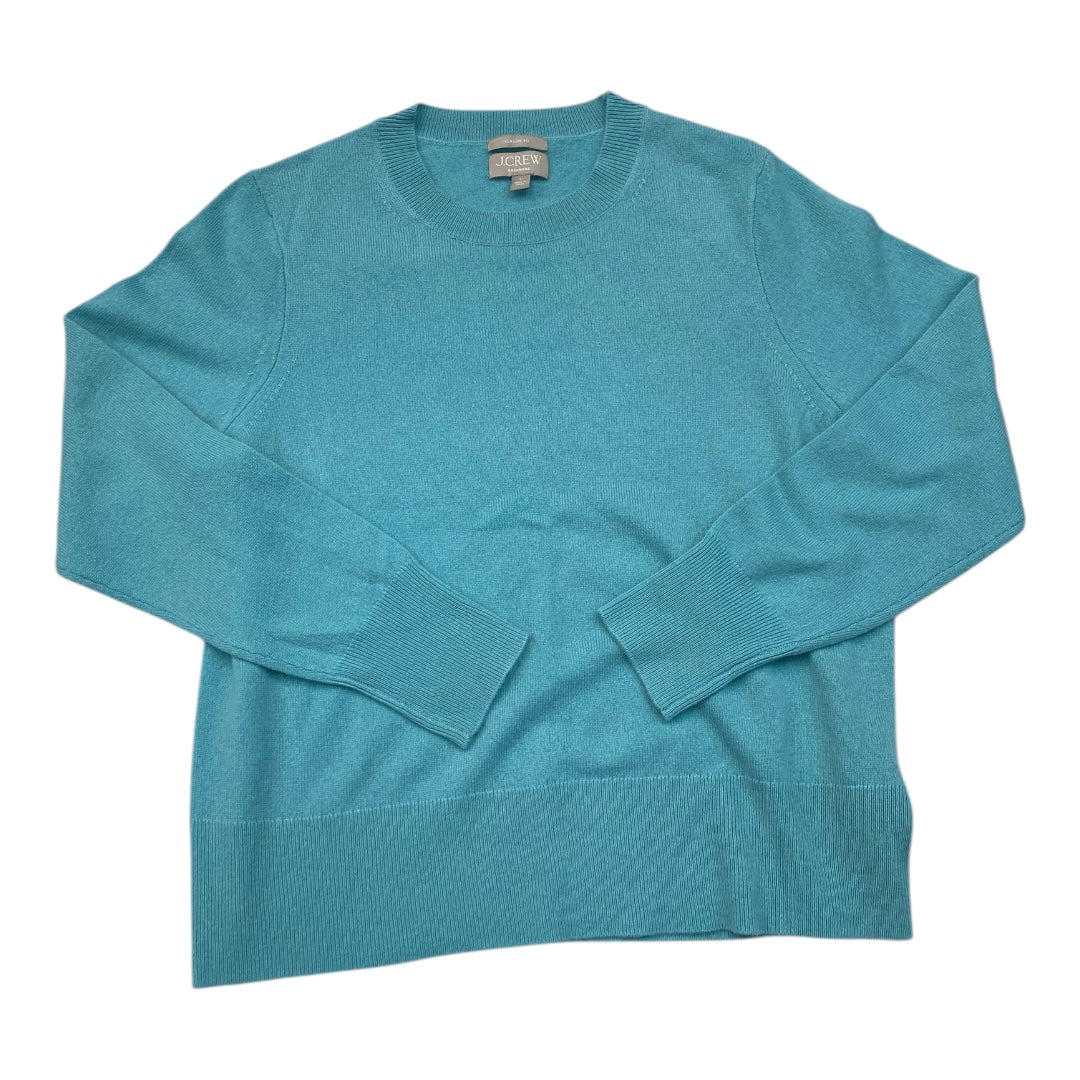 Sweater Cashmere By J. Crew In Blue, Size:L