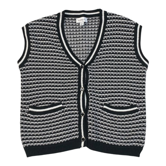 Sweater Ss By Evereve In Black & White, Size:S