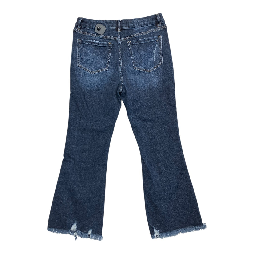 Jeans Boot Cut By Cmc In Blue Denim, Size:10